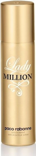 Rabanne Lady Million Deodorant Spray 150ml
