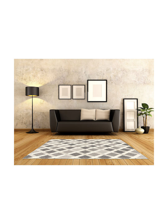 Newplan Ethnik 3729d Rug Rectangular Summer Wicker Grey-ecru