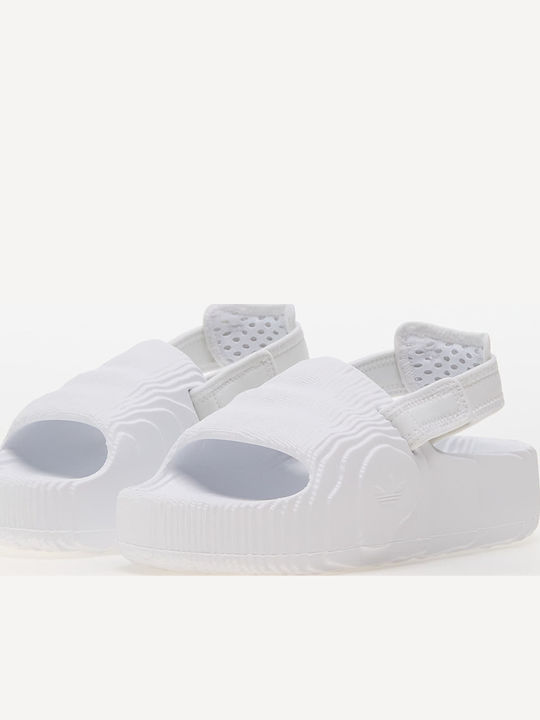 Adilette Γυναικεία Σανδάλια Λευκά
