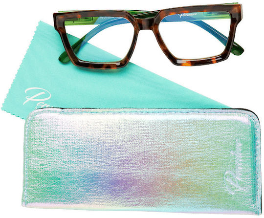 Reading Glasses +2.50 in Brown color W01004-004-2