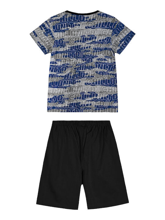 Energiers Kids' Pajamas Summer Black