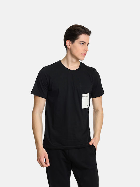 Paco & Co Men's Short Sleeve T-shirt BLACK