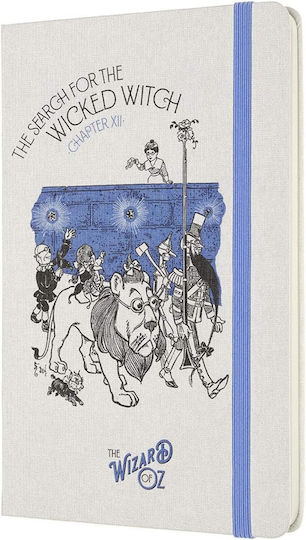 Moleskine Ο Μάγος του Οζ Ruled Large Notebook Limited Edition Σημειωματάριο Ριγέ