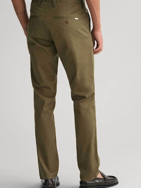 Παντελόνι Chino Ελαστικό σε Slim Εφαρμογή Πράσινο