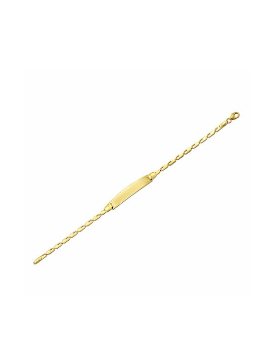 Atofio Kosmima Kids Bracelet ID from Gold 14K