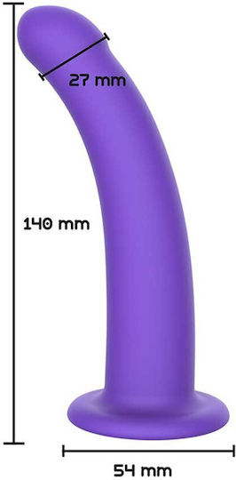 Harness Dildo Small 14cm Purple Toyjoy