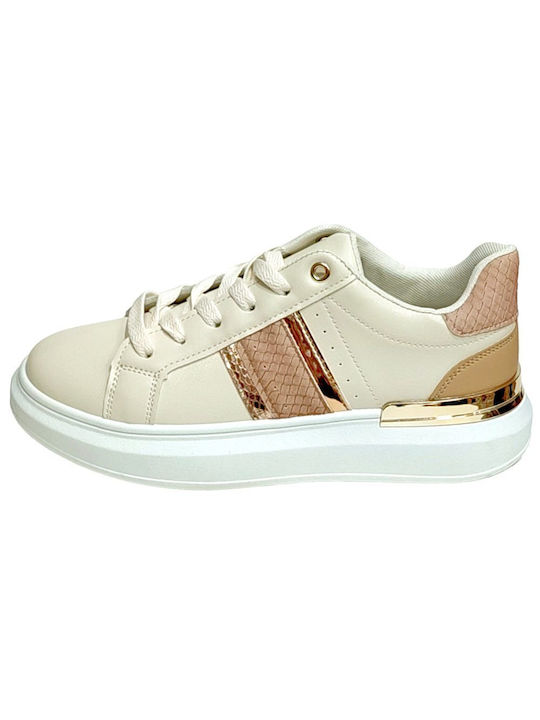 Plato Damen Sneakers Beige