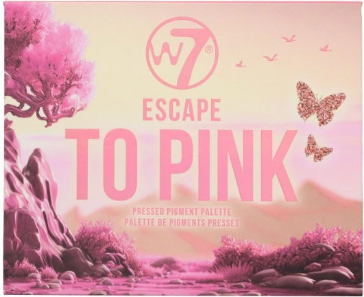W7 Cosmetics Escape To Pink Eyeshadow Palette