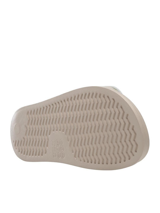Fulgere Frauen Flip Flops in Weiß Farbe