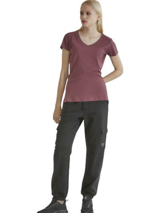 Seker Women's Burgundy T-shirt