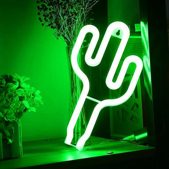 Неон Декоративно Осветително Тяло LED Кактус Неон Декоративно Осветително Тяло LED Кактус