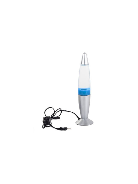 Dekorative Lampe Lavalampe Gray