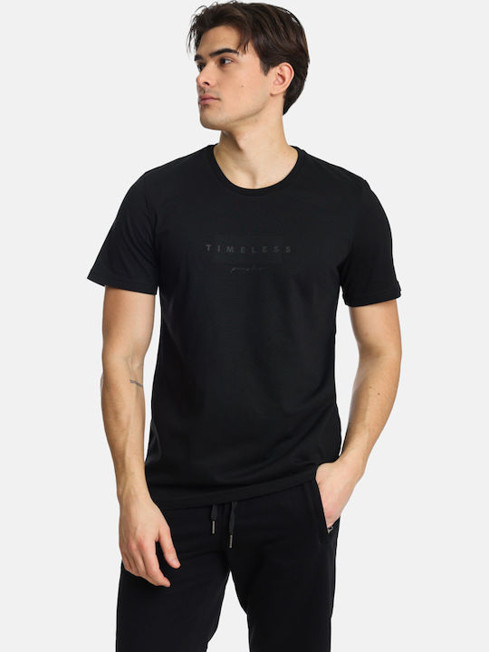 T-shirt Μαύρο