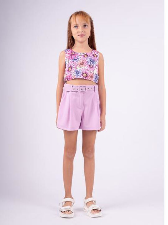 Εβίτα Kids Set with Shorts Summer 2pcs EMBRIME