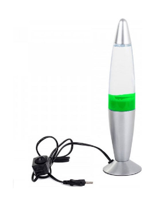 Dekorative Lampe Lavalampe Gray