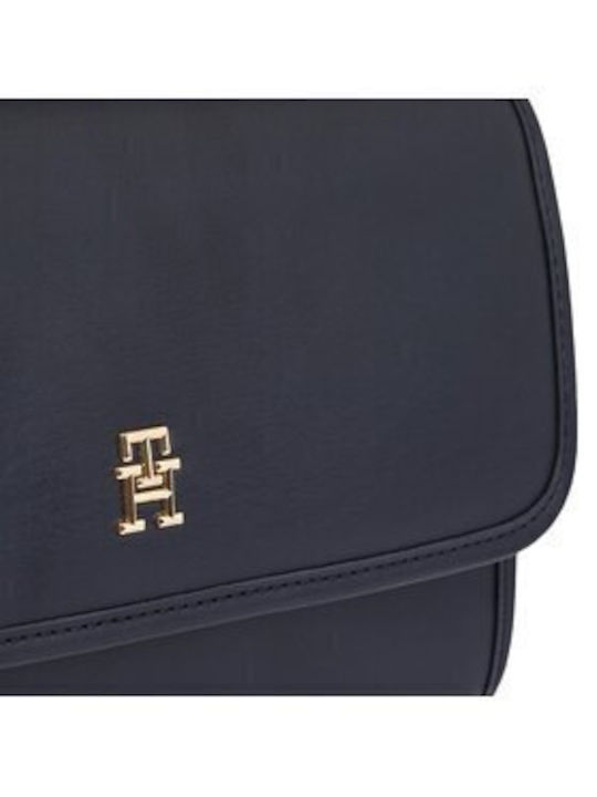 Tommy Hilfiger Γυναικεία Τσάντα Ώμου Navy Μπλε