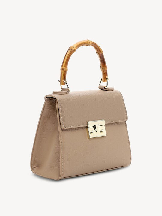 Tamaris Damen Tasche Schulter Beige