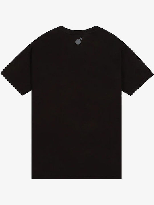 T-shirt Μαύρο