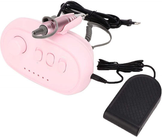 Nail Power Drill 35W with Pedal Pink