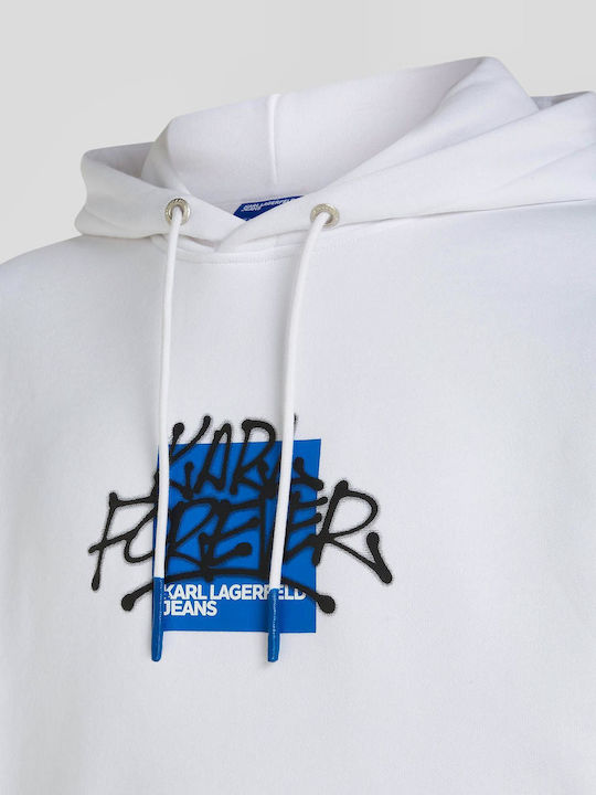 Hoodie with White Colour 241D1808 J109