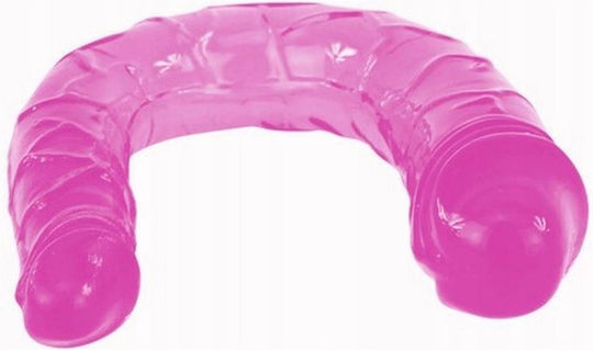 Dildo dublu pentru cupluri Penetrație lesbiană 30 Cm