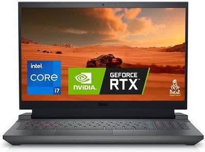 Dell G15 5530 15.6" FHD 165Hz (i7-13650HX/16GB/1TB SSD/GeForce RTX 4060/W11 Acasă) Umbra întunecată gri