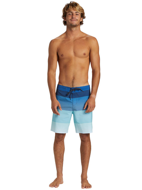 Surfsilk Massive 18 Ανδρικό Μαγιό Σορτς Μπλε με Ρίγες