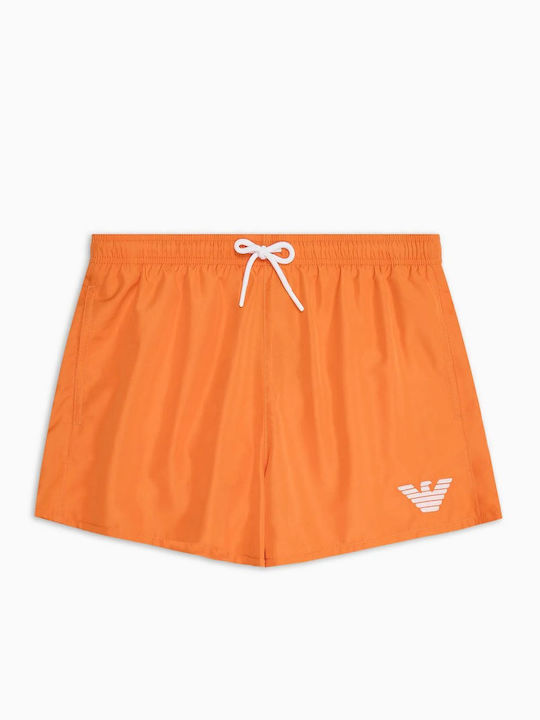 Men's Swimwear Shorts Orange with Patterns