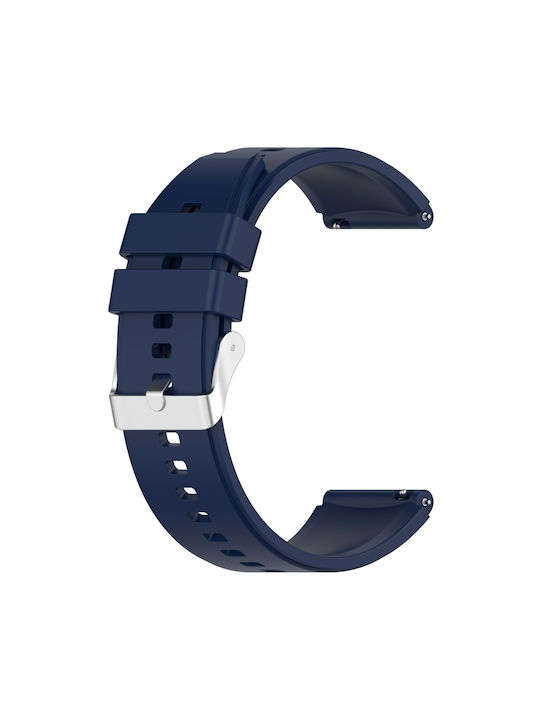 Curea Silicon Albastru marin (Huawei Watch GT2 / GT3 (42mm) / GT3 Pro (43mm)Realme Watch 2)