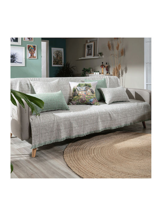 Teoran Teoran Three-Seater Sofa Throw Chenille 180x300cm