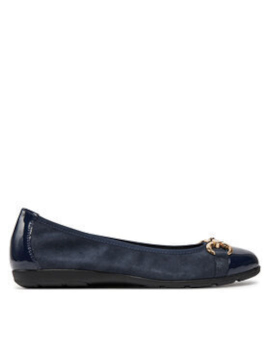 Caprice Ballerinas Navy Blue