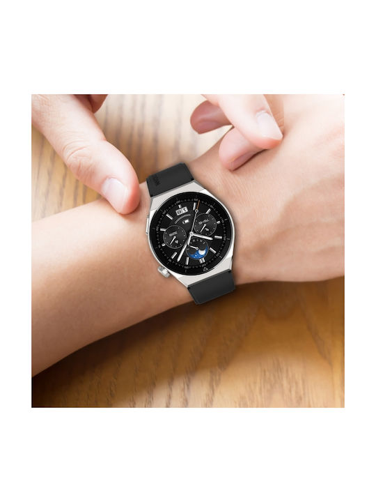 Strap Silicone Yellow (Huawei Watch GT2 / GT3 (42mm) / GT3 Pro (43mm)Honor Magic Watch 2Realme Watch 2)