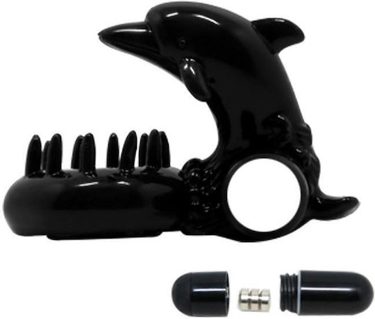 Penis Ring With Clitoral Massager Vibrates