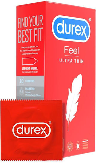 Durex Ultra Thin Condoms Natural 10pcs