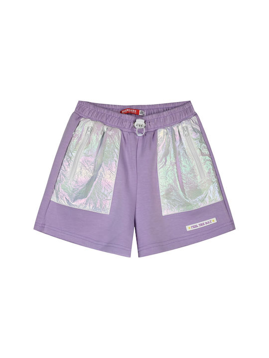 Energiers Kids Shorts/Bermuda Fabric lila