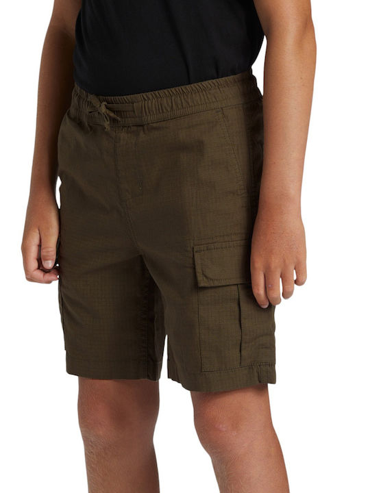 Kinder-Shorts/Bermudas Stoff Taxer Khaki