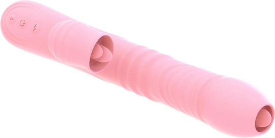 Rabbit Vibrator Heating Nimble Tongue Rotates