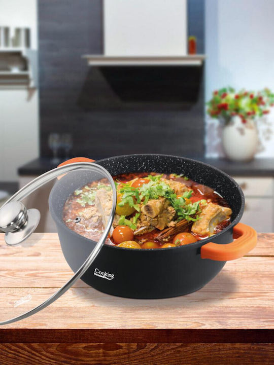 Heinner Dark Line Deep Pot made of Aluminum 4.4lt / 24cm