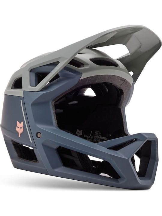 Fox Proframe Full Face Κράνος Ποδηλάτου Βουνού / Δρόμου / Downhill Γκρι Fox Proframe Full Face Κράνος Ποδηλάτου Βουνού / Δρόμου / Downhill Γκρι