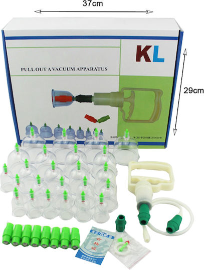 Kl Θεραπευτική Συσκευή Με Βεντούζες 24τμχ - Pull Out A Vacuum Apparatus 24pcs 002484