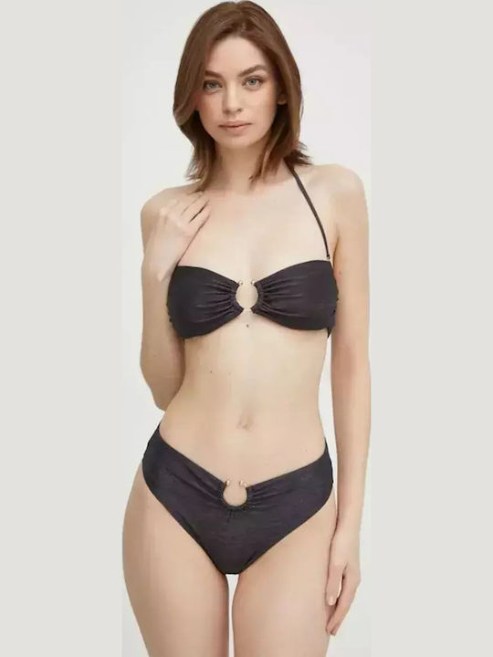 Bikini Slip High Waist Black