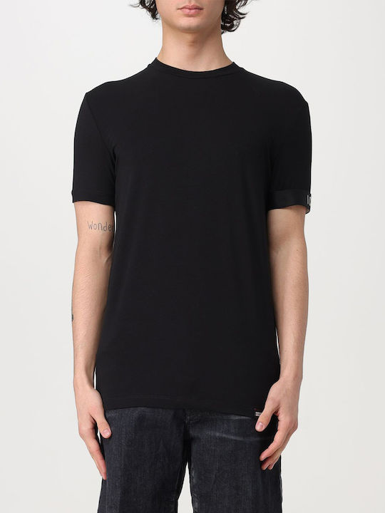 Dsquared2 Men's Short Sleeve T-shirt Black