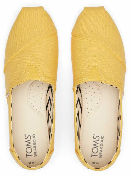 Alpargata Women's Fabric Espadrilles Yellow