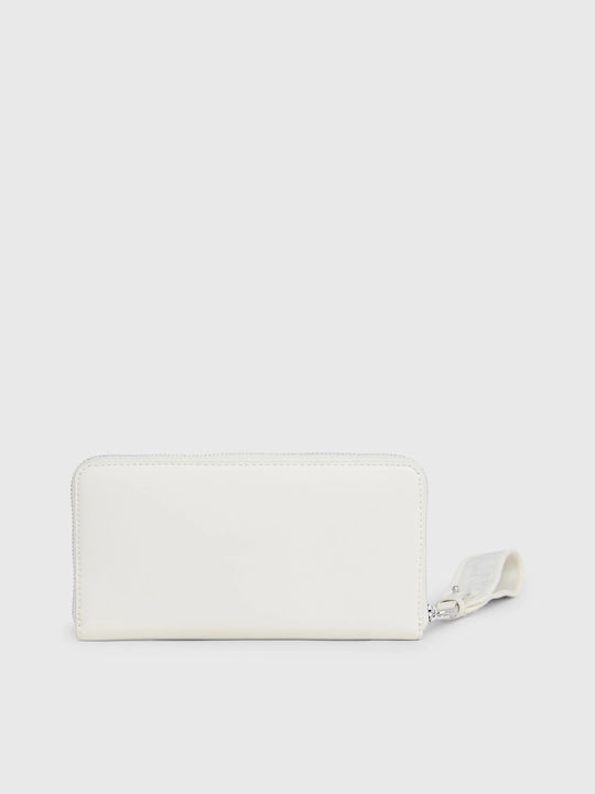 Calvin Klein Grazie Large Zip Around Wallet - Dk Ecru Calvin Klein Grazie Large Zip Around Wallet - Dk Ecru