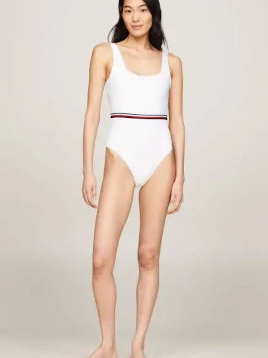 Costum De Baie Întreg Alb
