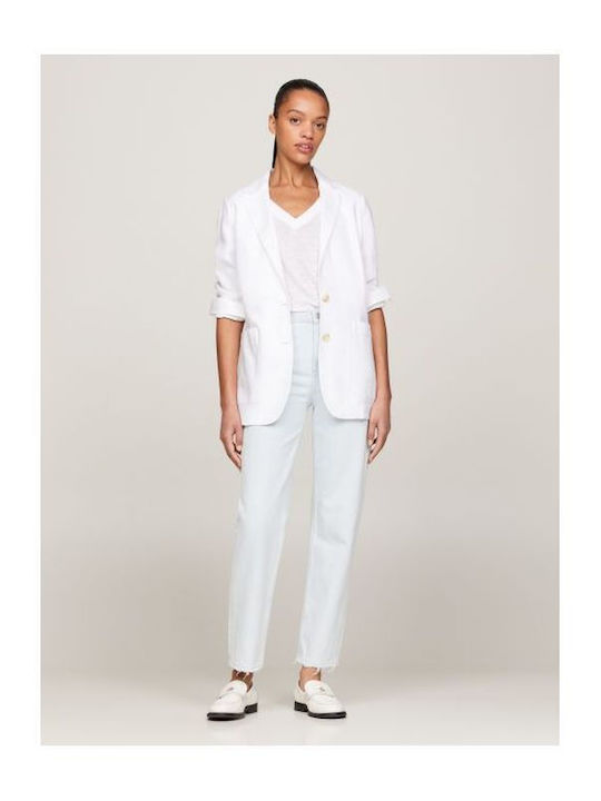 Tommy Hilfiger Women's Blazer Optic White