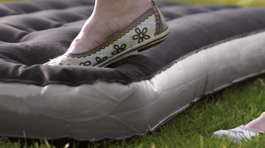 Outwell Inflatable Sleeping Mattress Single with Built-in Pump Classic 185x72x20εκ. Black