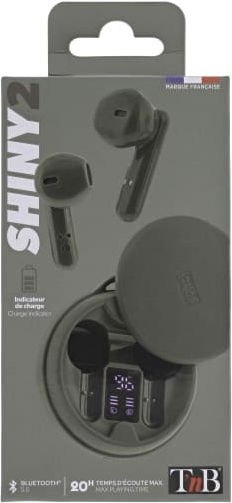 T'nB Shiny 2 In-ear Bluetooth Handsfree Earphones with Charging Case Green