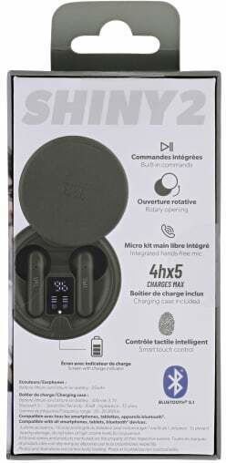T'nB Shiny 2 In-ear Bluetooth Handsfree Earphones with Charging Case Green