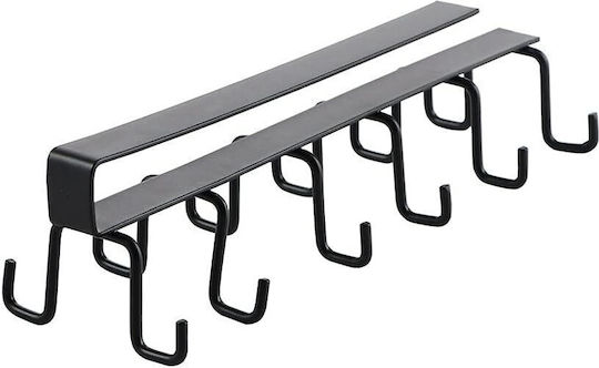 Βάση/Θήκη Κουζίνας Inox 26x8.5x7εκ. Μαύρη